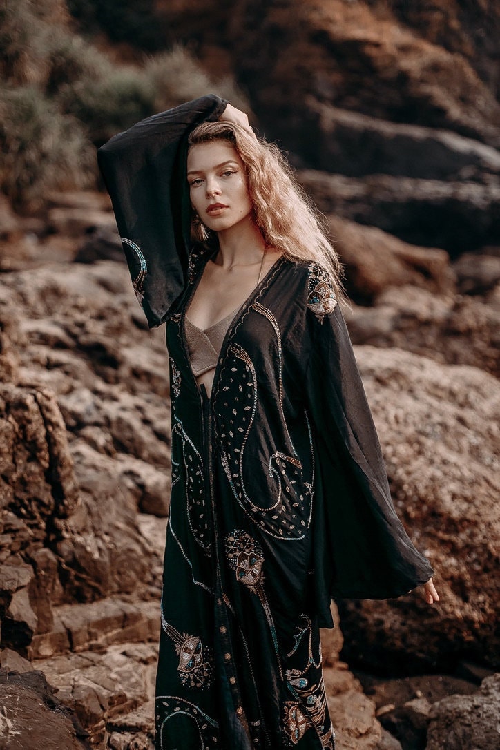 Kimono "Black Magic" von Himmelskater