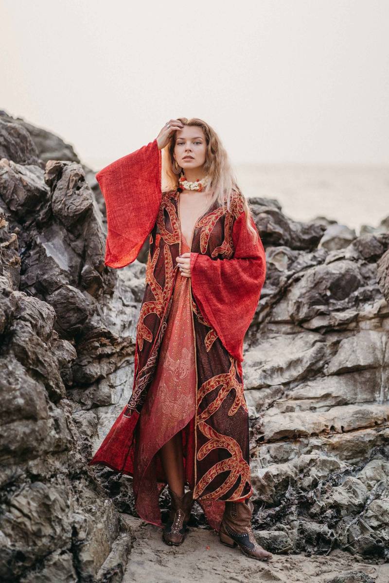 Kimono "Korallenriff" von Himmelskater