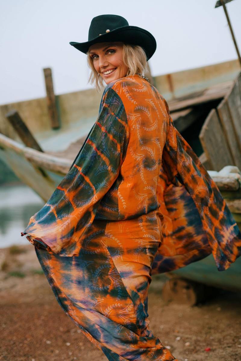 Kimono "Sunset" von Himmelskater
