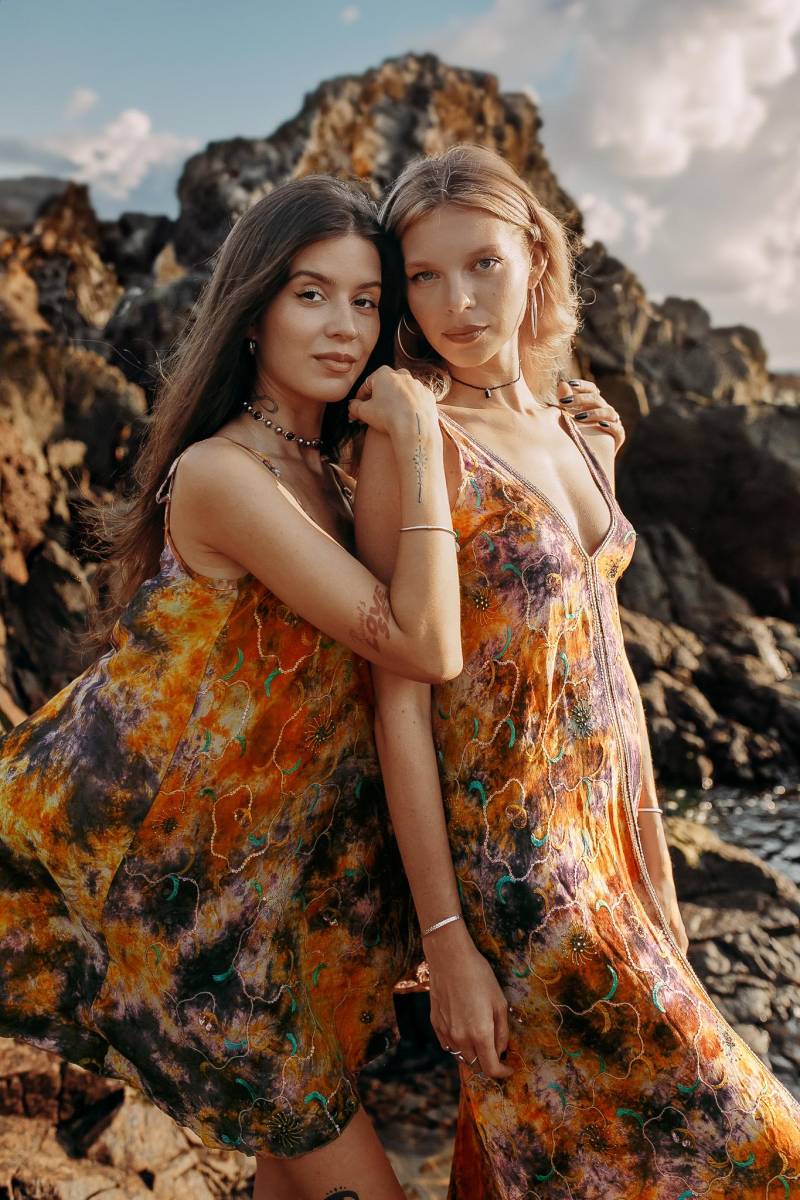 Party Dress "Sunset Glow" von Himmelskater