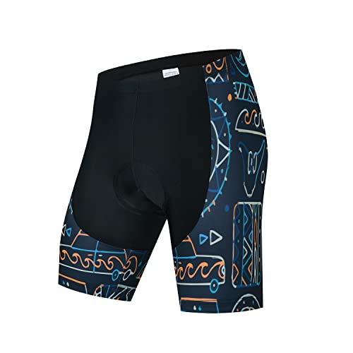 Fahrradhose Herren Gepolstert MTB Mountain Road Bike Shorts Fahrrad Kurze Hose, Ht0013, 4XL Fahrradhose Herren Gepolstert MTB Mountain Road Bike Shorts Fahrrad Kurze Hose, Ht0013, 4XL von HimyBB