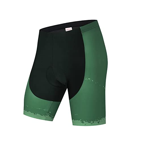 Herren Radhose Gepolsterte MTB Mountain Road Bike Fahrradshorts Kurze Hosen, Ht0015, 56 von HimyBB