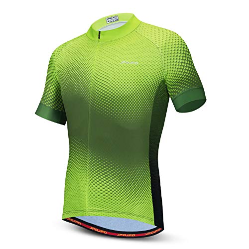 Herren Radtrikot Bike Biking Shirt Tops Kurzarm Kleidung, Jp1022, 3XL von HimyBB