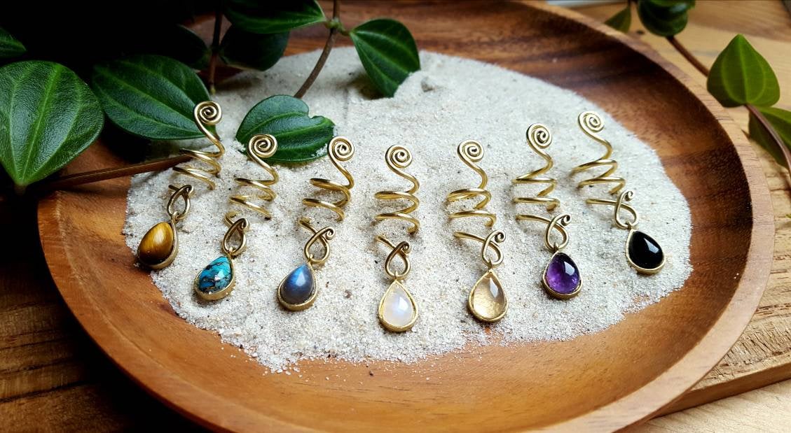 Dreadschmuck Spirale Aus Messingdraht Dreadschmuck Spirale Aus Messingdraht von HinaSun