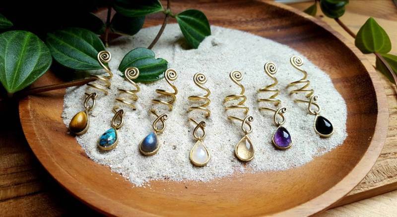 Dreadschmuck Spirale Aus Messingdraht Dreadschmuck Spirale Aus Messingdraht von HinaSun