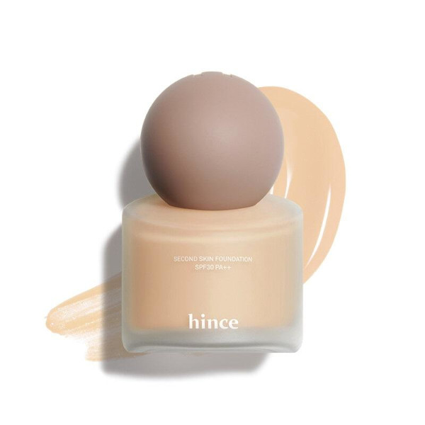 Hince - Second Skin Foundation SPF30 PA++ - 40ml - #23 Sand von Hince
