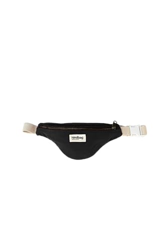 HINDBAG – Kollektion Augustin – Kinder Fanny Pack - Bio-Baumwolle (Schwarz) von Hindbag