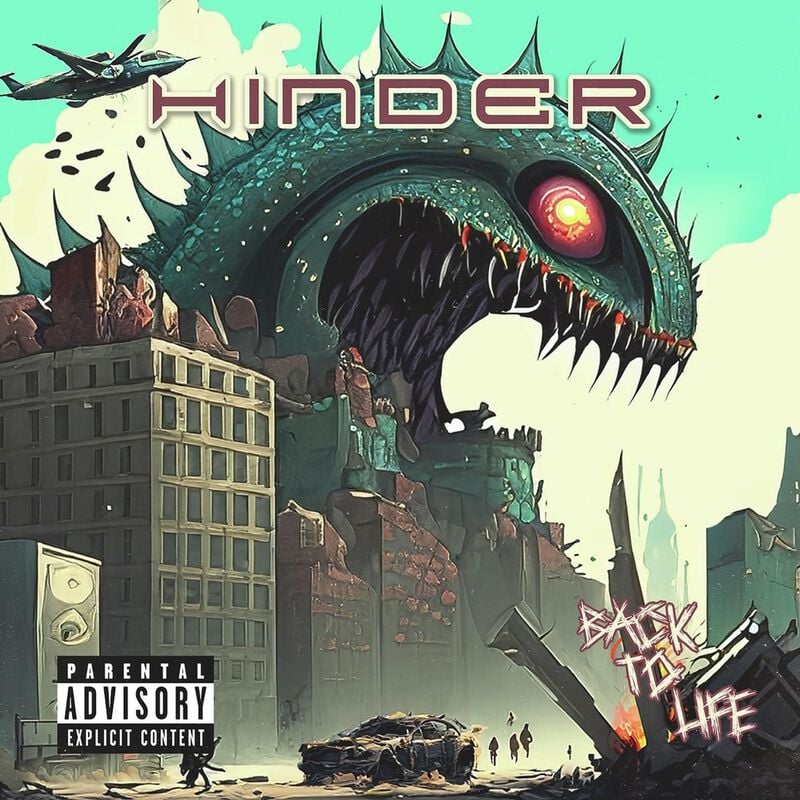 Hinder Back To Life LP multicolor Hinder Back To Life LP multicolor von Hinder