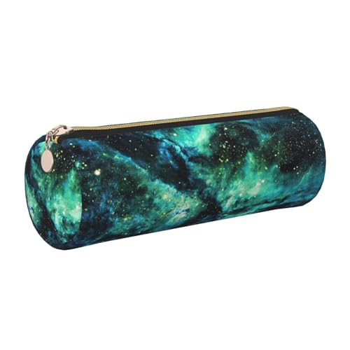 Hingor Federmäppchen mit tanzendem Skelett-Bären-Druck, PU-Federmäppchen, tragbare Schreibwaren-Tasche, Kosmetik-Organizer-Tasche für Mann und Frau von Hingor