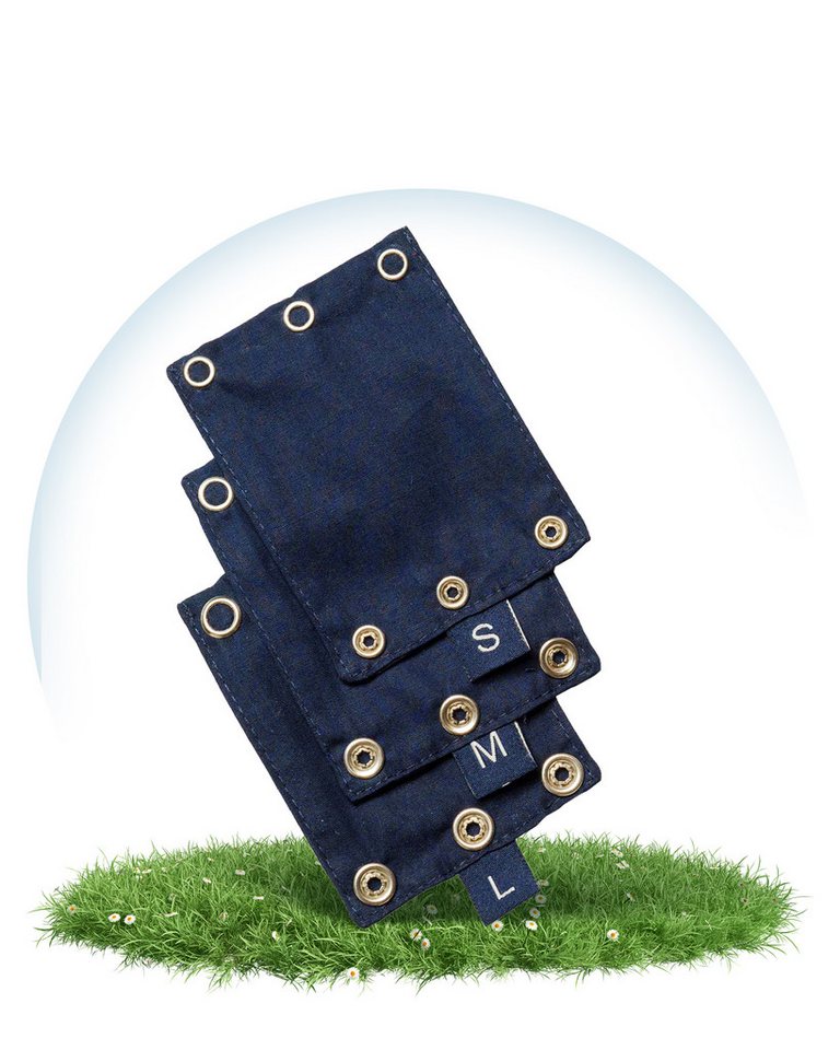 Hinzling Body - Verlängerung im 3er-Set – Baby Bodyverlängerung mit Druckknopf mit praktischen Druckknöpfen von Hinzling