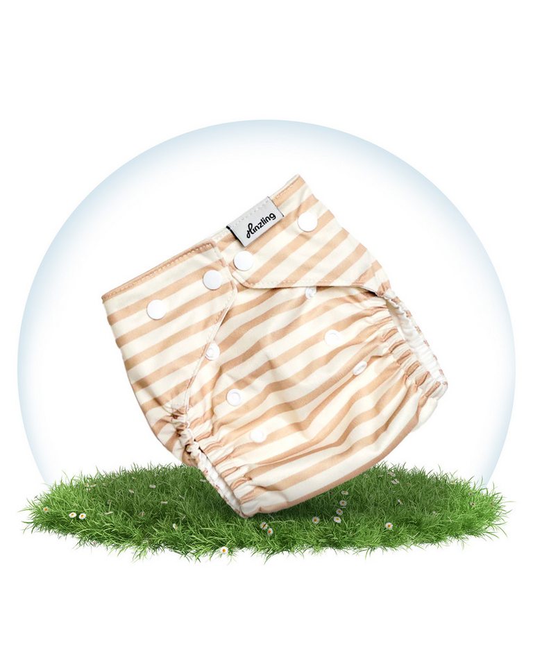 Hinzling Stoffwindeln Größenverstellbar & aus recyceltem Polyester – Weiche Passform von Hinzling