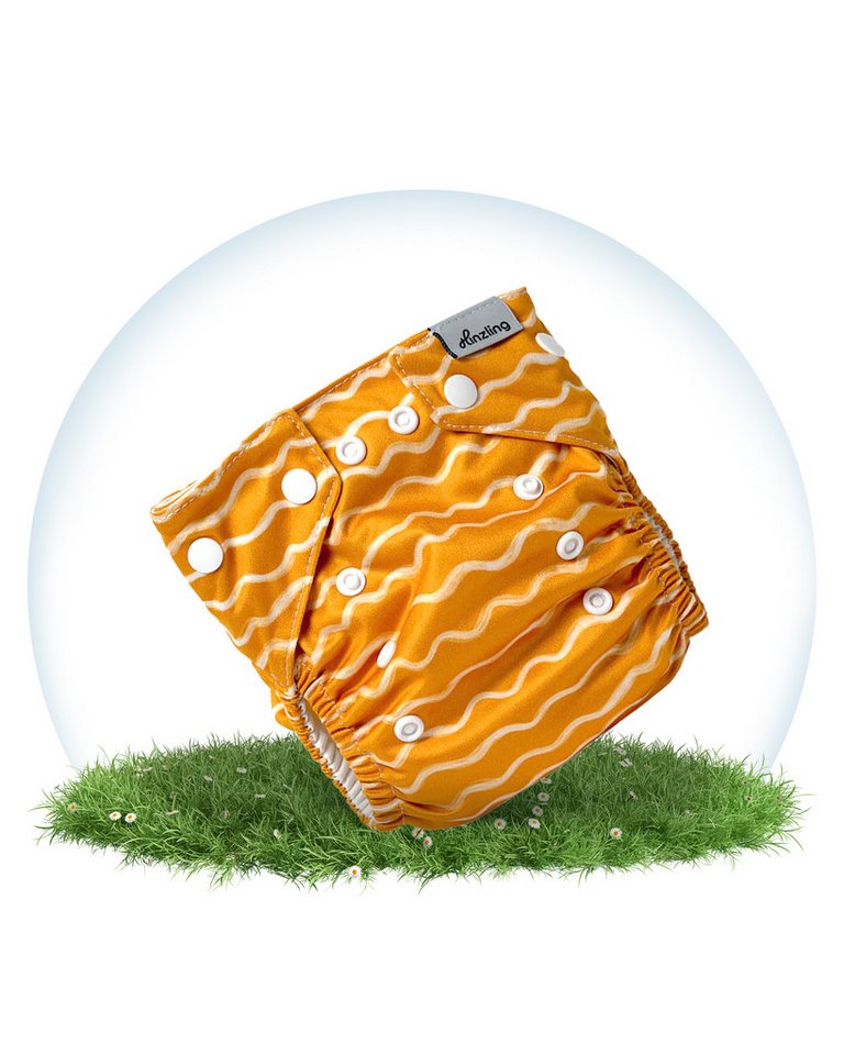 Hinzling Stoffwindeln Größenverstellbar & aus recyceltem Polyester – Weiche Passform von Hinzling