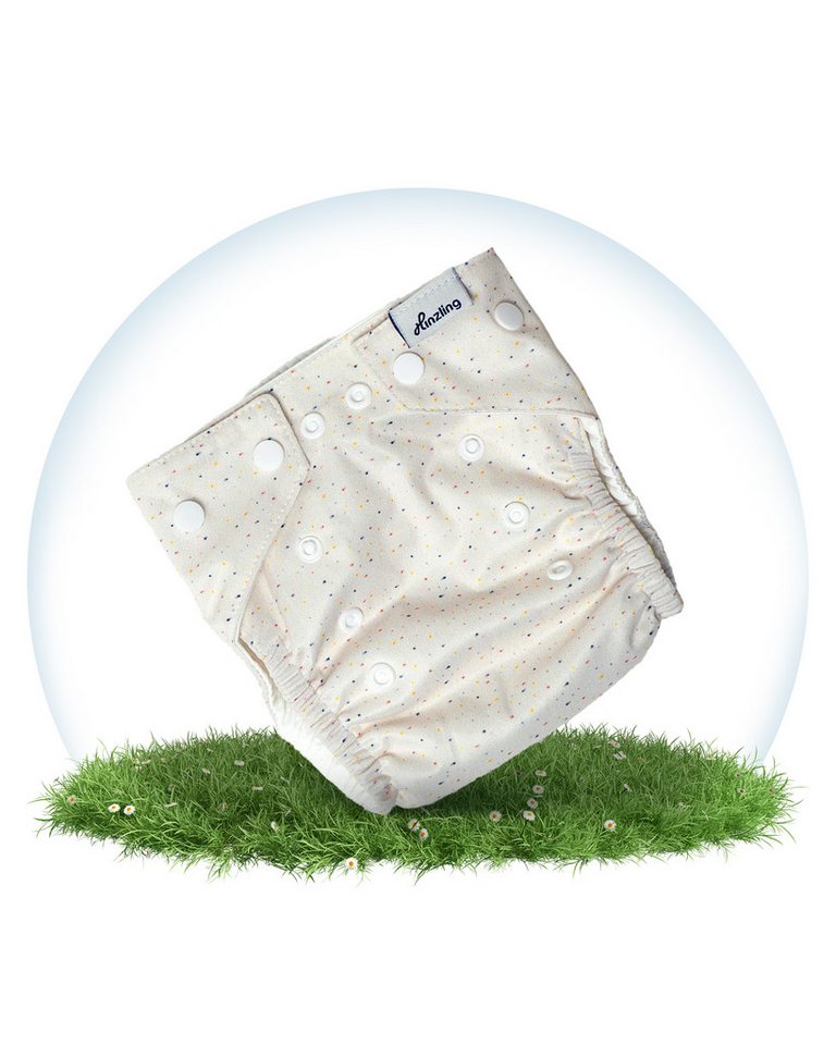 Hinzling Stoffwindeln Größenverstellbar & aus recyceltem Polyester – Weiche Passform von Hinzling