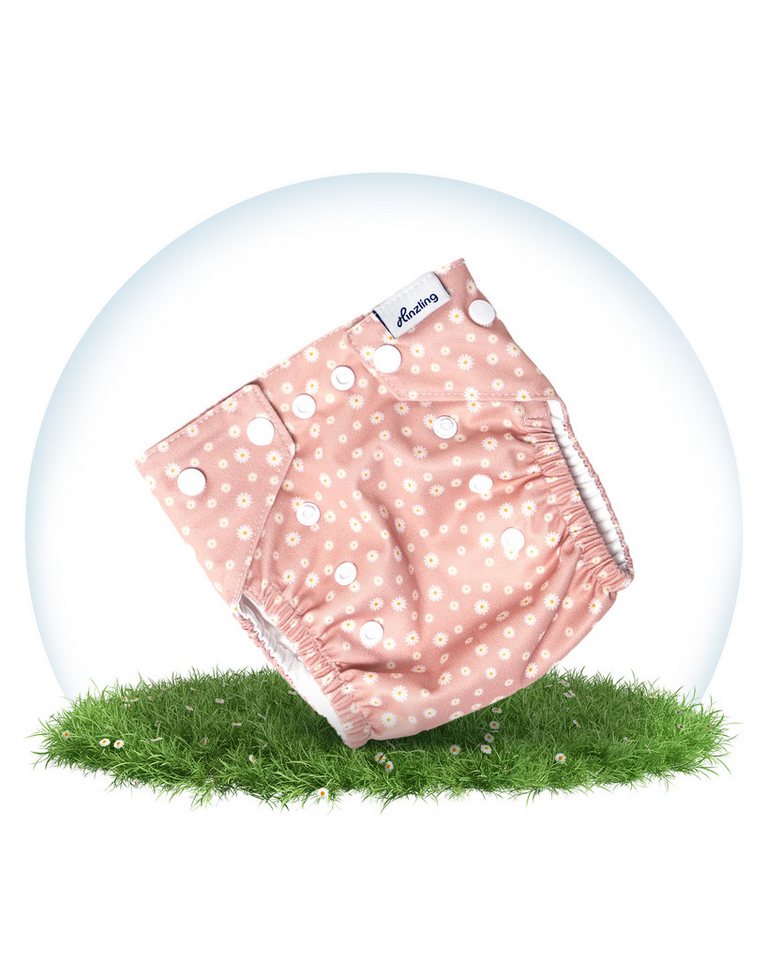 Hinzling Stoffwindeln Größenverstellbar & aus recyceltem Polyester – Weiche Passform von Hinzling