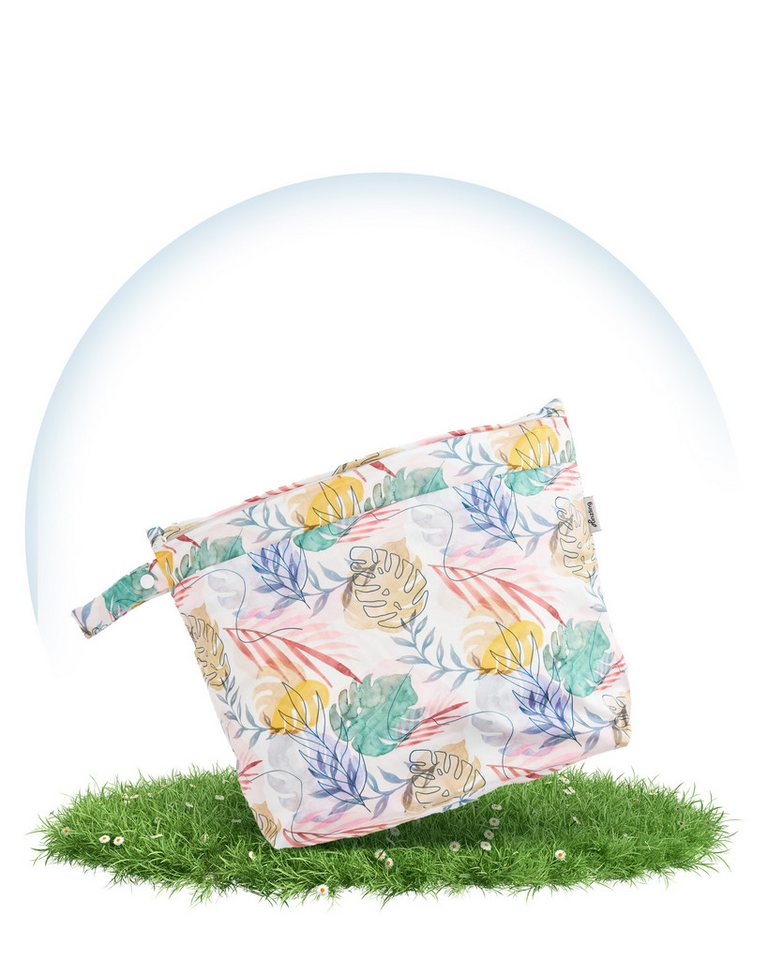 Hinzling Windeltasche Wetbag Duo – 2 in 1 Nasstasche für saubere und dreckige Stoffwindeln von Hinzling