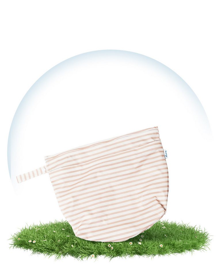 Hinzling Windeltasche Wetbag Duo – 2 in 1 Nasstasche für saubere und dreckige Stoffwindeln von Hinzling