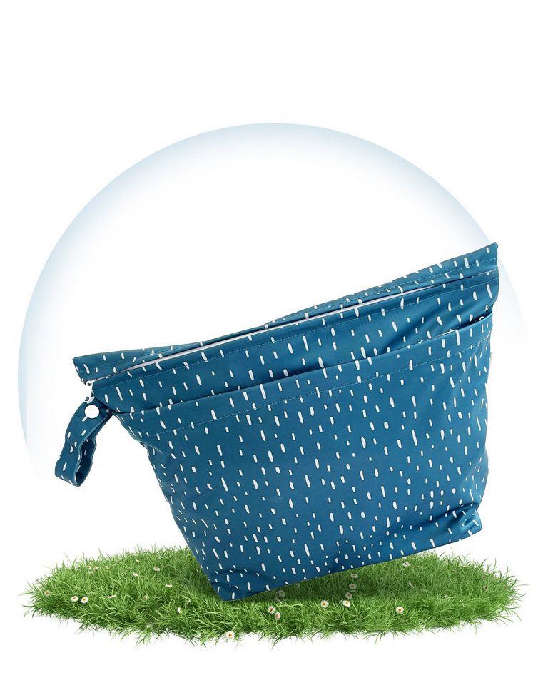 Hinzling Windeltasche Wetbag Duo – 2 in 1 Nasstasche für saubere und dreckige Stoffwindeln von Hinzling