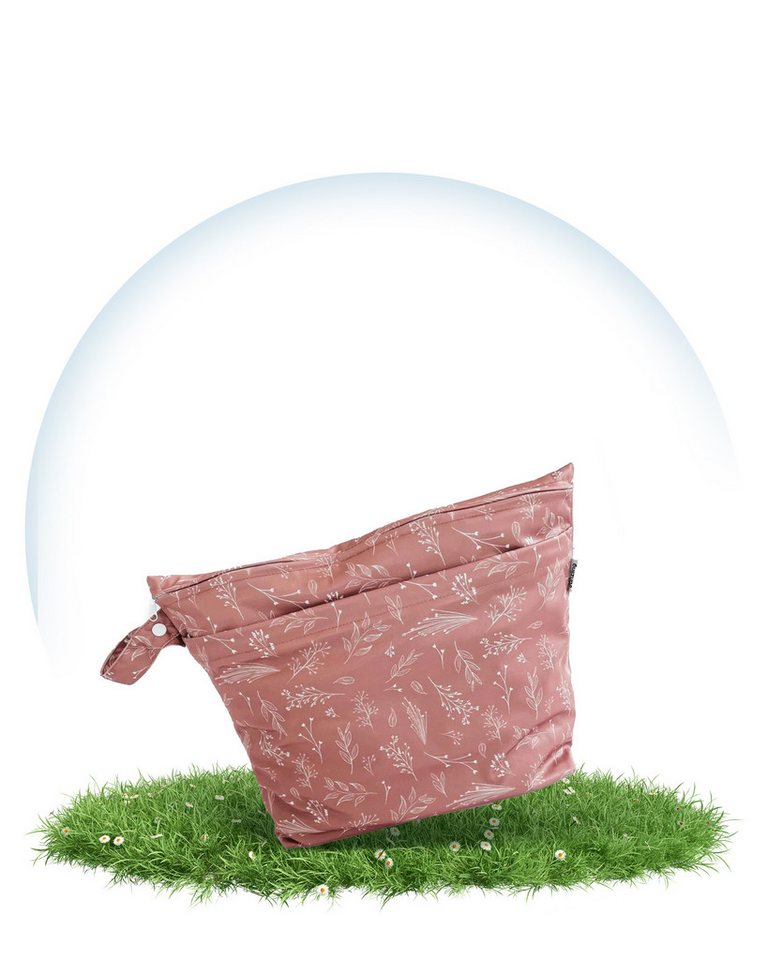 Hinzling Windeltasche Wetbag Duo – 2 in 1 Nasstasche für saubere und dreckige Stoffwindeln von Hinzling