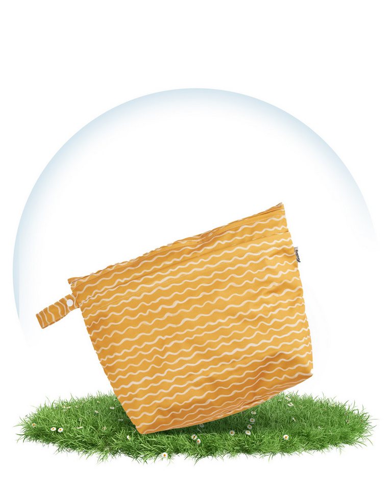 Hinzling Windeltasche Wetbag Duo – 2 in 1 Nasstasche für saubere und dreckige Stoffwindeln von Hinzling