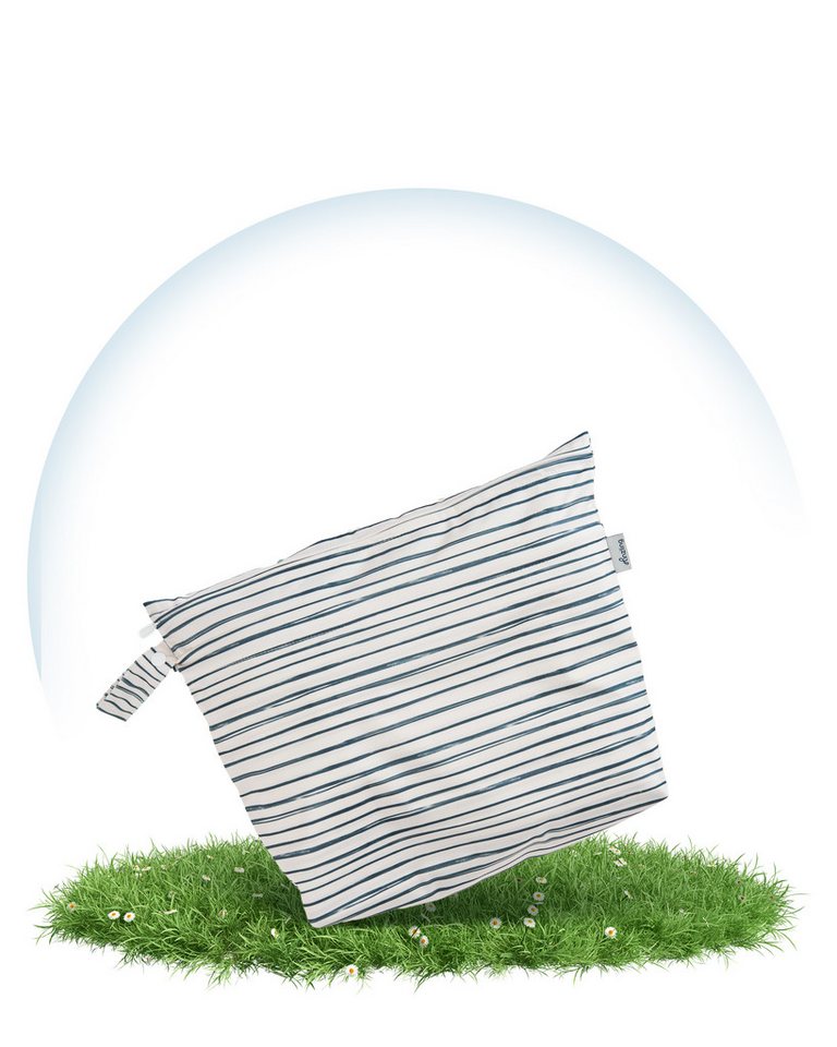 Hinzling Windeltasche Wetbag Duo – 2 in 1 Nasstasche für saubere und dreckige Stoffwindeln von Hinzling