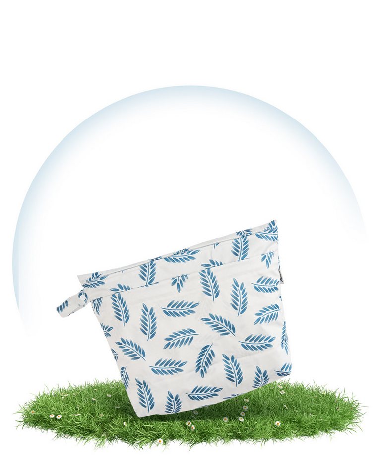 Hinzling Windeltasche Wetbag Duo – 2 in 1 Nasstasche für saubere und dreckige Stoffwindeln von Hinzling