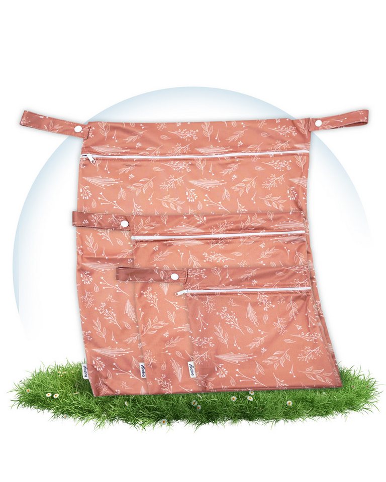 Hinzling Windeltasche Wetbag für Stoffwindeln – Nachhaltige Wetbags aus recyceltem Polyester von Hinzling