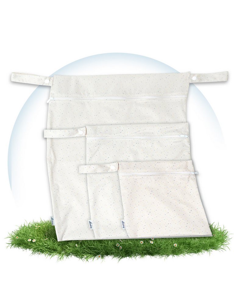 Hinzling Windeltasche Wetbag für Stoffwindeln – Nachhaltige Wetbags aus recyceltem Polyester von Hinzling