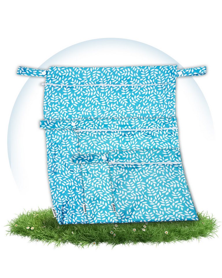 Hinzling Windeltasche Wetbag für Stoffwindeln – Nachhaltige Wetbags aus recyceltem Polyester von Hinzling