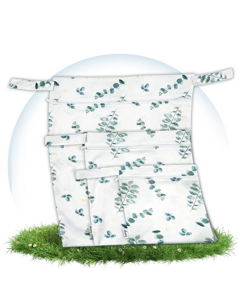 Hinzling Windeltasche Wetbag für Stoffwindeln – Nachhaltige Wetbags aus recyceltem Polyester von Hinzling