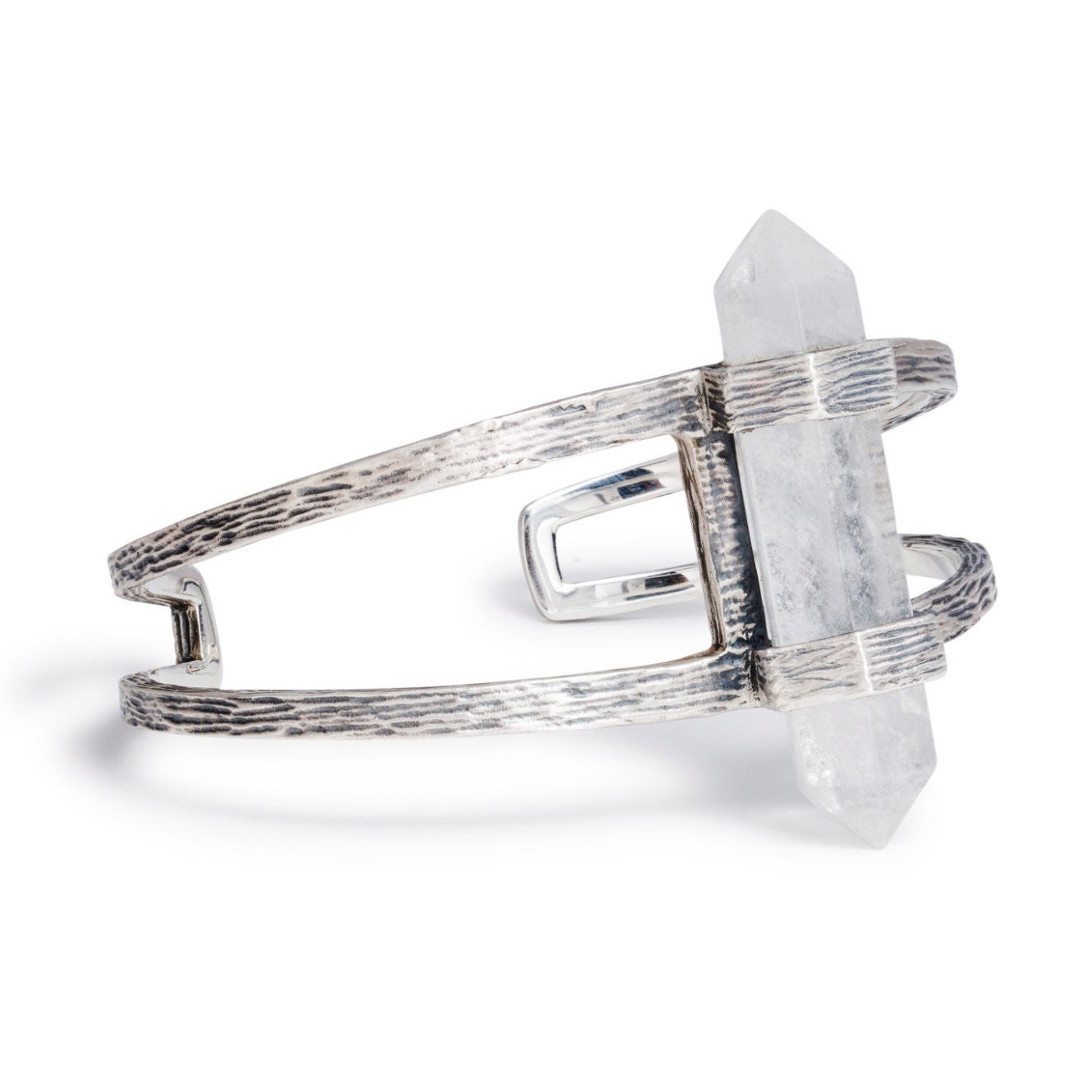 Crystal Armreif Wald | Silber & Kristall Crystal Armreif Wald | Silber & Kristall von HiouchiJewels