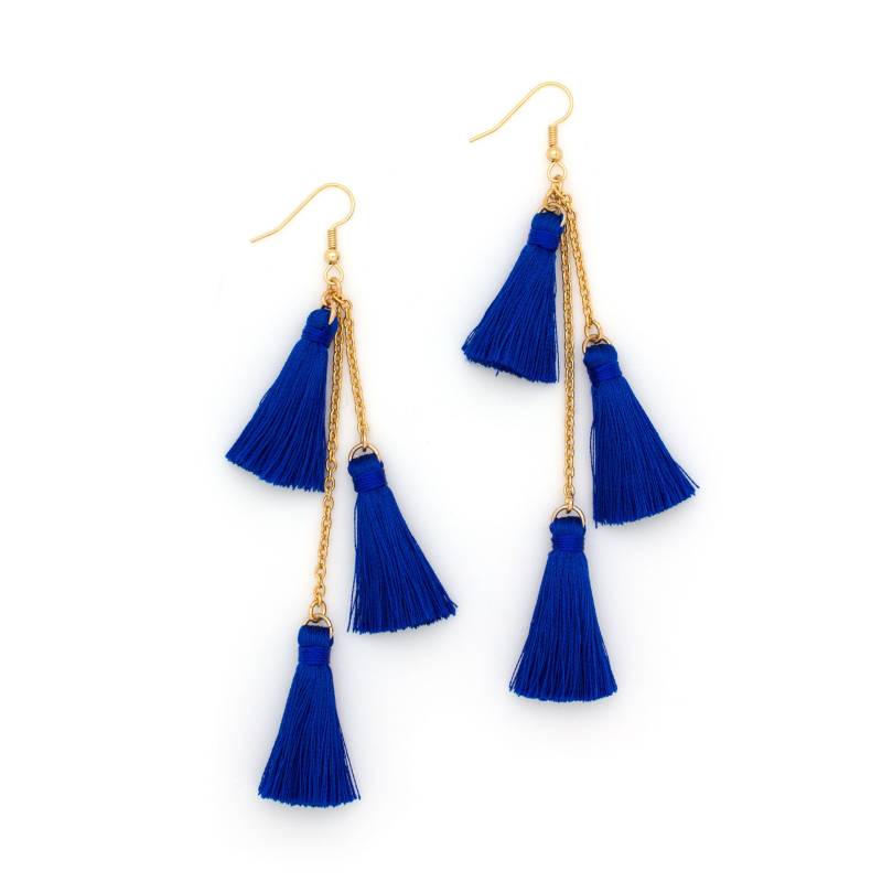 Fiesta Quaste Ohrring | Lapis Fiesta Quaste Ohrring | Lapis von HiouchiJewels