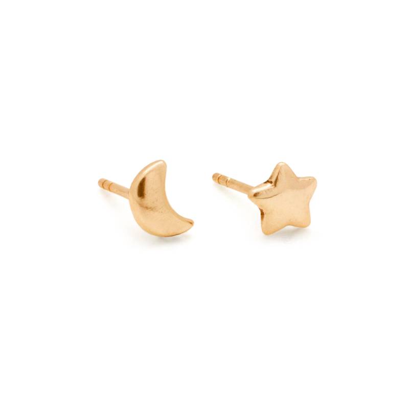 Mond & Stern Ohrstecker | Gold Mond & Stern Ohrstecker | Gold von HiouchiJewels