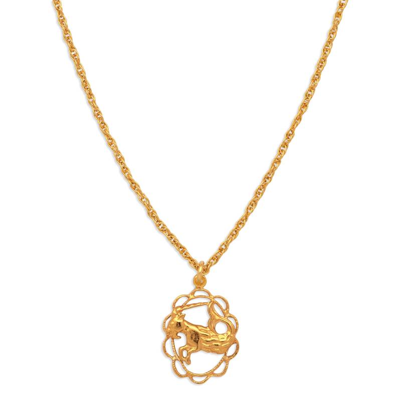 Zodiac Charm Halskette | Steinbock Zodiac Charm Halskette | Steinbock von HiouchiJewels