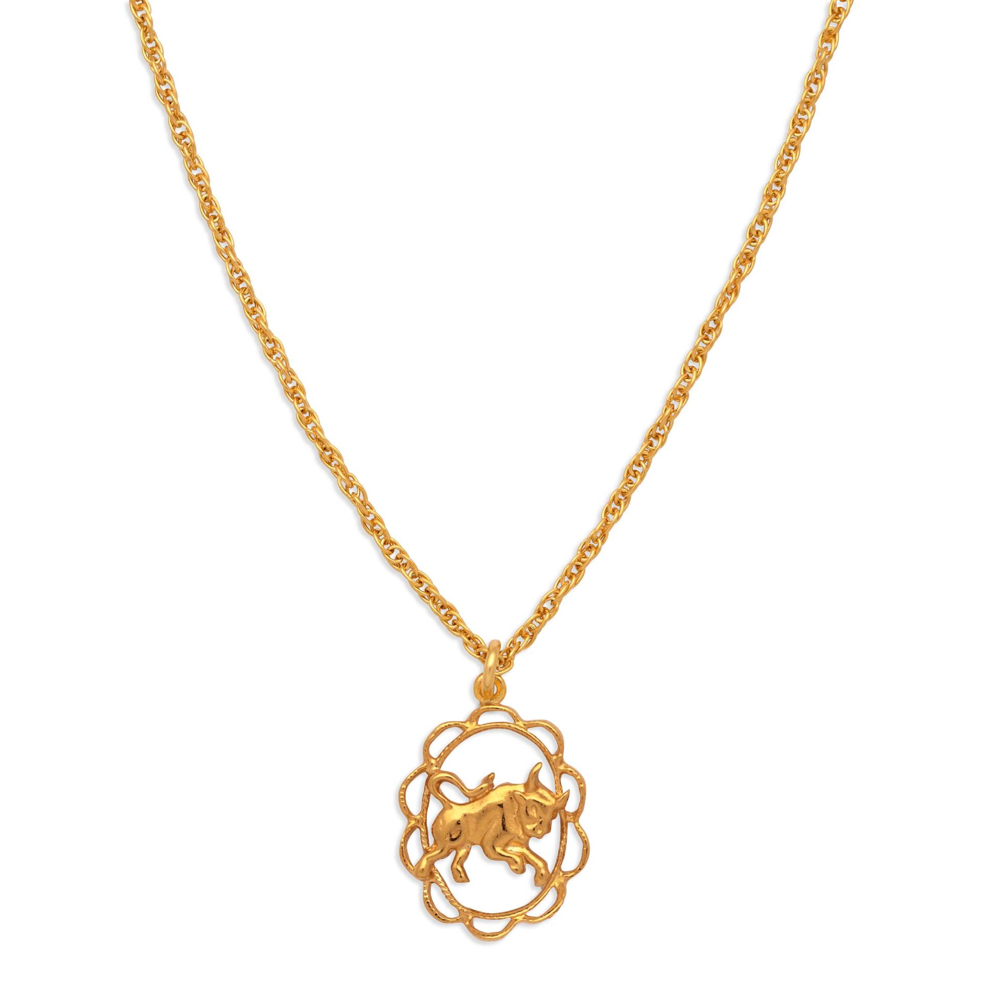 sternzeichen Anhänger Halskette | Taurus sternzeichen Anhänger Halskette | Taurus von HiouchiJewels