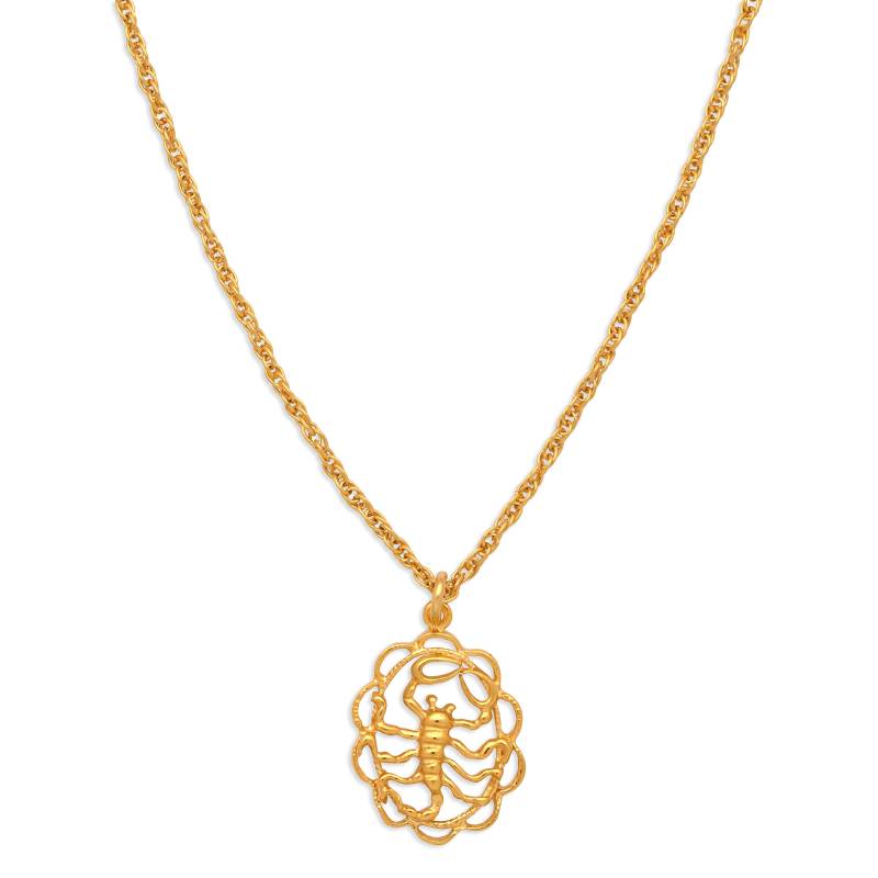 sternzeichen Charm Halskette | Skorpion von HiouchiJewels