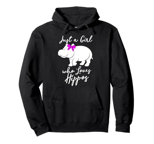 Lustiges Nilpferd Nur ein Mädchen liebt Nilpferdfrauen Nilpf Pullover Hoodie Lustiges Nilpferd Nur ein Mädchen liebt Nilpferdfrauen Nilpf Pullover Hoodie von Hip Hippo - Cute Hippopotamus Gifts