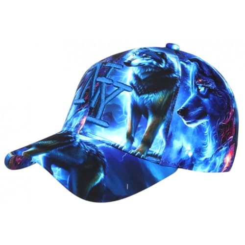 Hip Hop Honour Kinderkappe Wolf, blau, schwarz, Original, NY Baseball Wolf, 7 bis 12 Jahre – Größe: Einheitsgröße – Farbe: Blau – Jungen, blau, Einheitsgröße Hip Hop Honour Kinderkappe Wolf, blau, schwarz, Original, NY Baseball Wolf, 7 bis 12 Jahre – Größe: Einheitsgröße – Farbe: Blau – Jungen, blau, Einheitsgröße von Hip Hop Honour