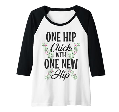 Damen Hip Chirurgie Hip Chick mit einem neuen Hüftersatz lustig Raglan Damen Hip Chirurgie Hip Chick mit einem neuen Hüftersatz lustig Raglan von Hip Surgery Recovery - Apparel & Gifts