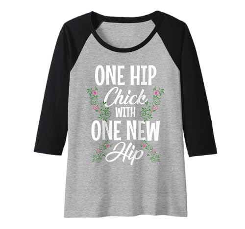 Damen Hip Chirurgie Hip Chick mit einem neuen Hüftersatz lustig Raglan Damen Hip Chirurgie Hip Chick mit einem neuen Hüftersatz lustig Raglan von Hip Surgery Recovery - Apparel & Gifts