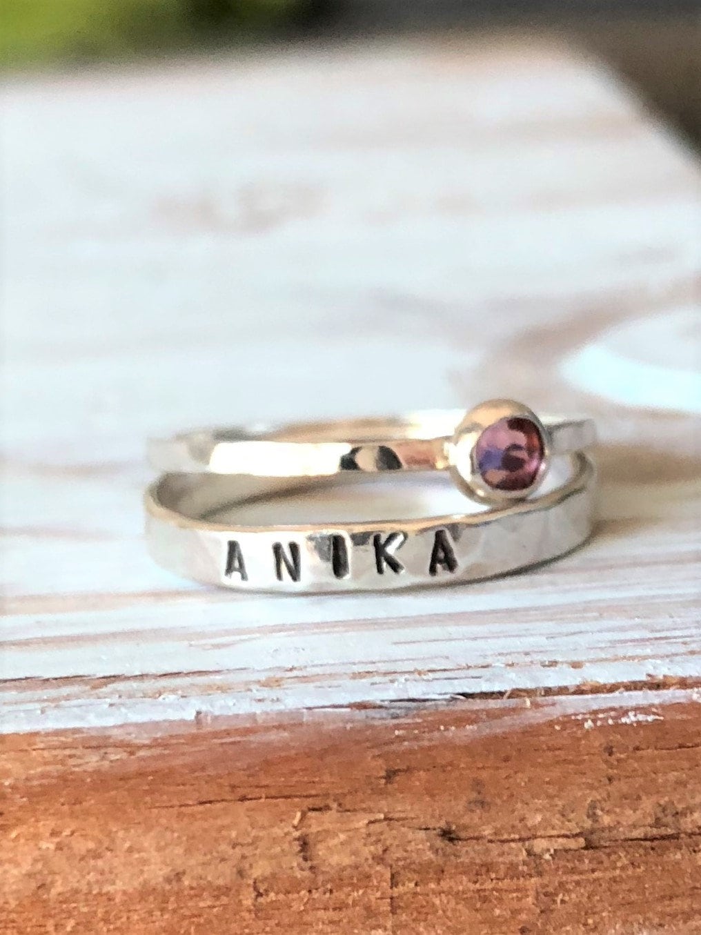 stapelbare Ringe Aus 925Er Silber stapelbare Ringe Aus 925Er Silber von HipMomJewelry
