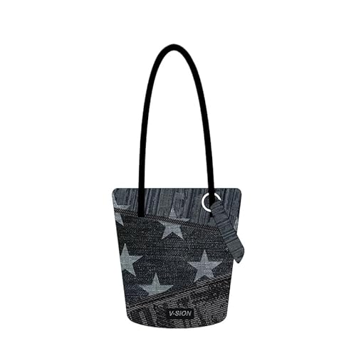 【Vielseitige & geräumige illustrierte Tragetasche】 Die modische Canvas-Tasche mit großem Fassungsvermögen und einem verstellbaren langen Gurt für freihändige Bequemlichkeit. von Hiphiprun