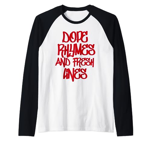 Hip Hop Herren Damen Old School 90er Rap 50th Year Celebration Raglan Hip Hop Herren Damen Old School 90er Rap 50th Year Celebration Raglan von Hiphop Celebration Graphic Rap Clothes Merch