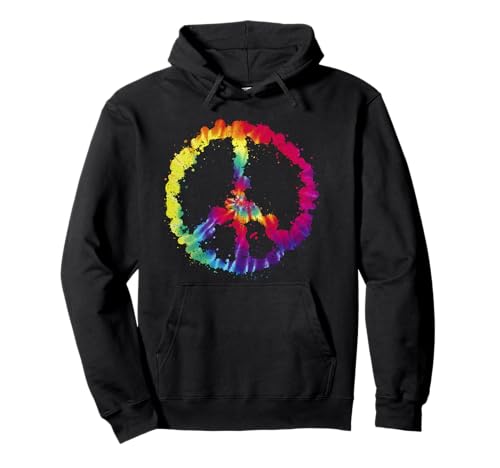 Cooles Peace-Zeichen Tie Dye T-Shirt für Jungen und Mädchen Pullover Hoodie Cooles Peace-Zeichen Tie Dye T-Shirt für Jungen und Mädchen Pullover Hoodie von Hippie Peace Love Flower Power by MK DESIGN