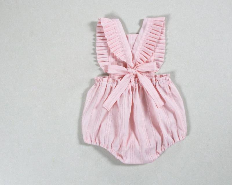 Fester Rosa Baby-Mädchen-strampler Baby-Mädchen-Outfits Baby-Mädchen-Kleidung Kuchen Zerschlagen Mädchen-strampler von HippieBabeLane