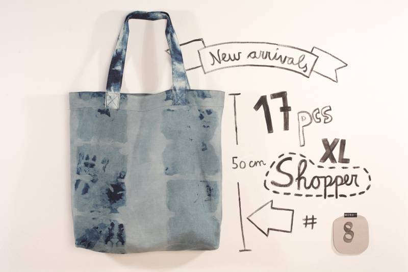 Oversize Shopper #8 von HippieprojectsShop