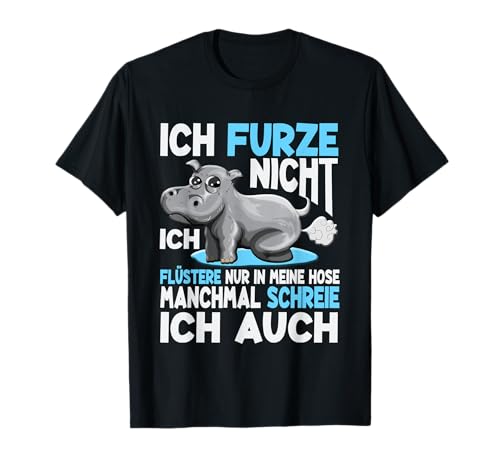 Hippo Sarkastischer Spruch Furz loading Stinker Furzendes Nilpferd Ich Furze Nicht flüstere nur Flusspferd T-Shirt Schwarz U-Ausschnitt Halbarm Standardlänge S Damen Herren Unisex Hippo Sarkastischer Spruch Furz loading Stinker Furzendes Nilpferd Ich Furze Nicht flüstere nur Flusspferd T-Shirt Schwarz U-Ausschnitt Halbarm Standardlänge S Damen Herren Unisex von Hippo Sarkastischer Spruch Furz loading Stinker