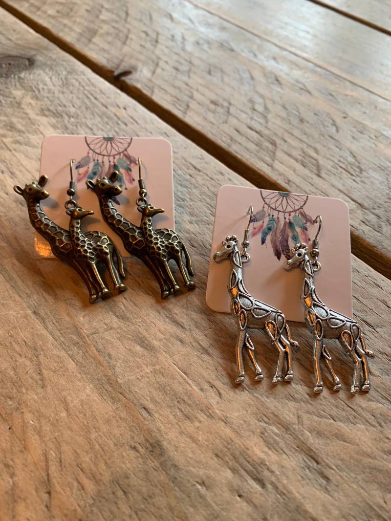 Giraffen-Ohrringe von HipvanWol