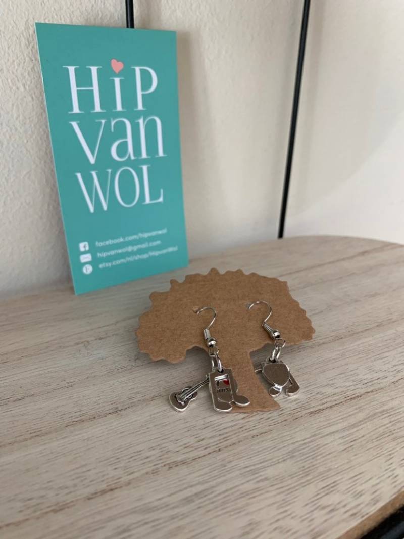 Musik-Ohrringe von HipvanWol