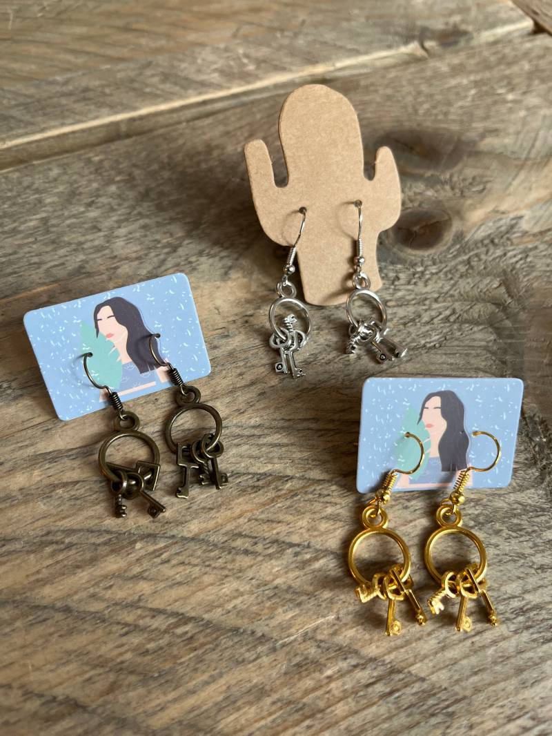 Schlüsselohrringe von HipvanWol