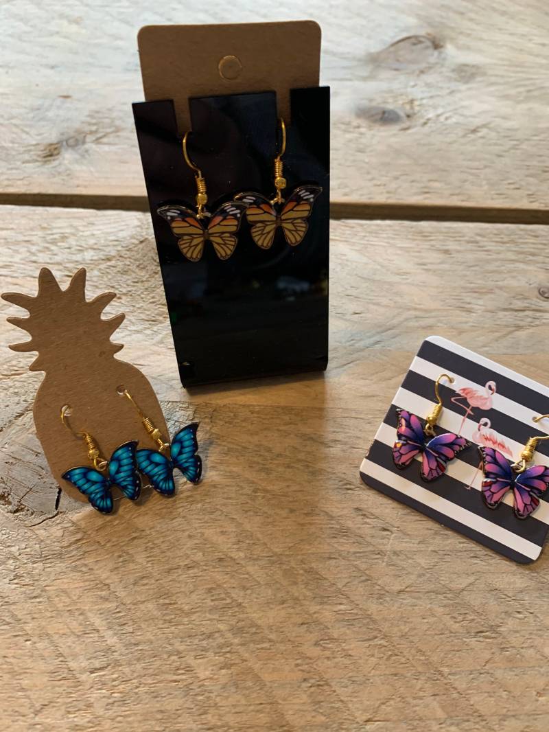 Schmetterlingsohrringe von HipvanWol